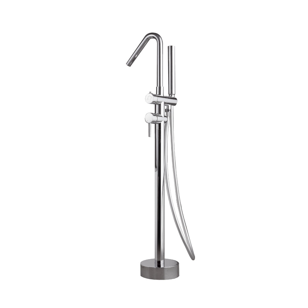 Purity Freestanding Bath Filler With Handshower