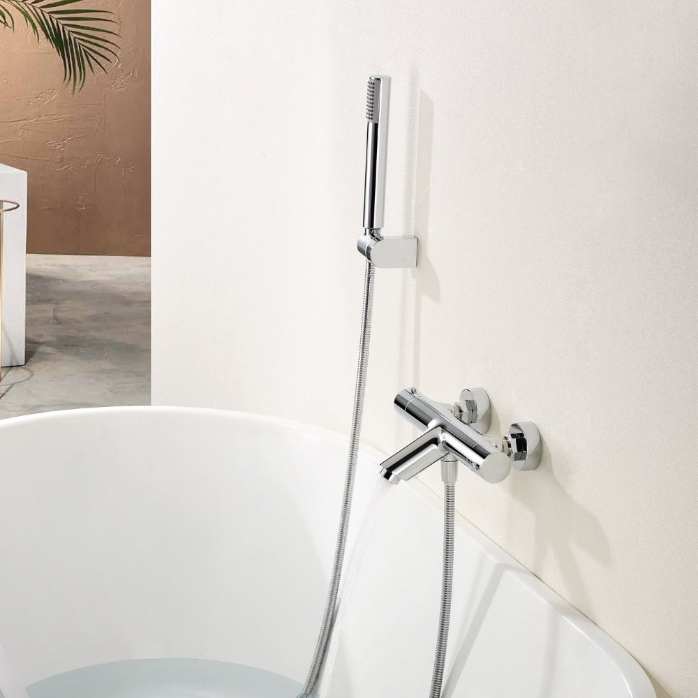 Purity Thermostatic Bath Filler With Handshower