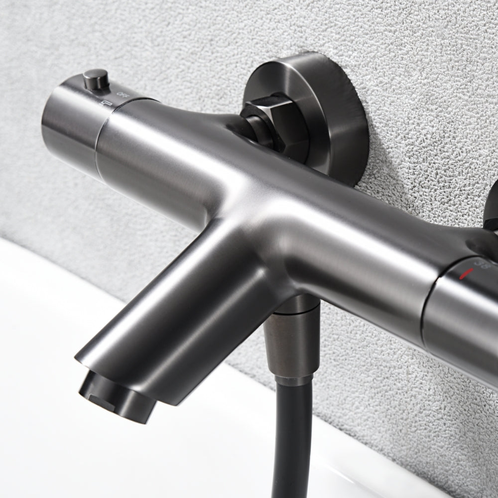 Purity Thermostatic Bath Filler With Handshower