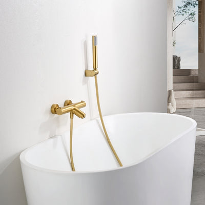 Purity Thermostatic Bath Filler With Handshower