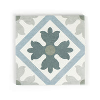 Bella Blue Pattern Tile