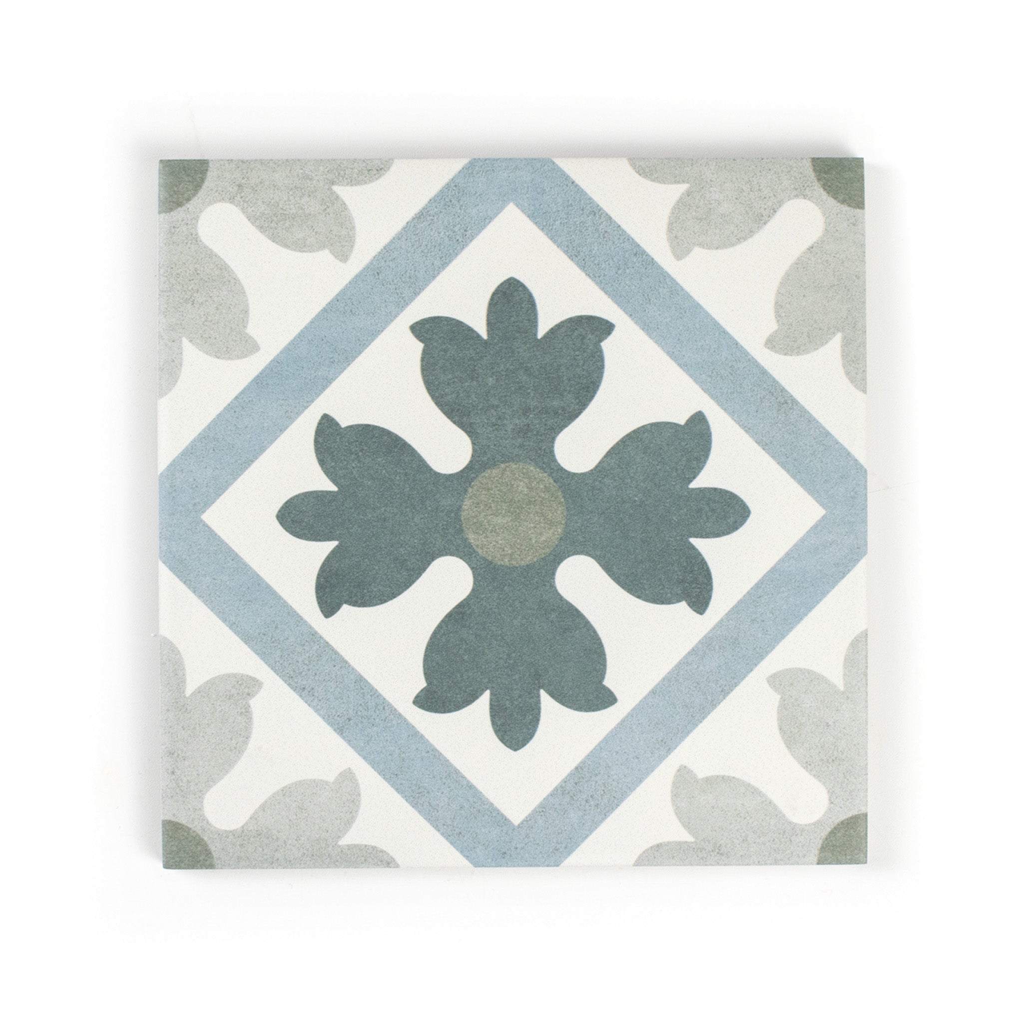 Bella Blue Pattern Tile