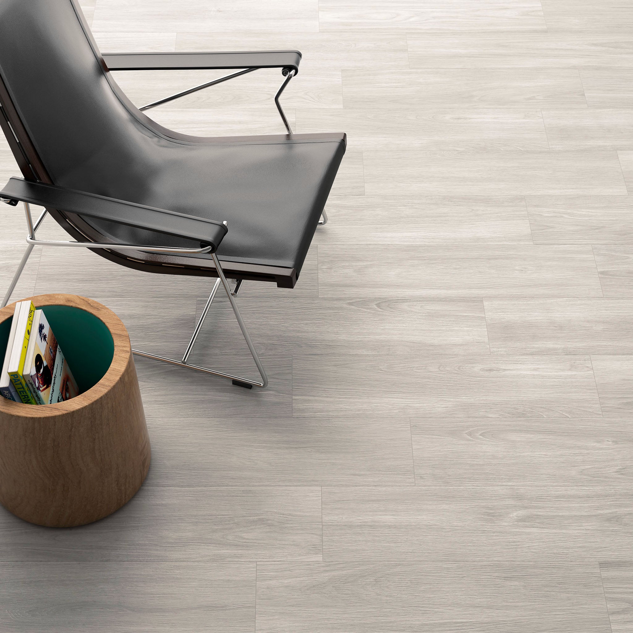 Bowland Grey Wood Effect Tile