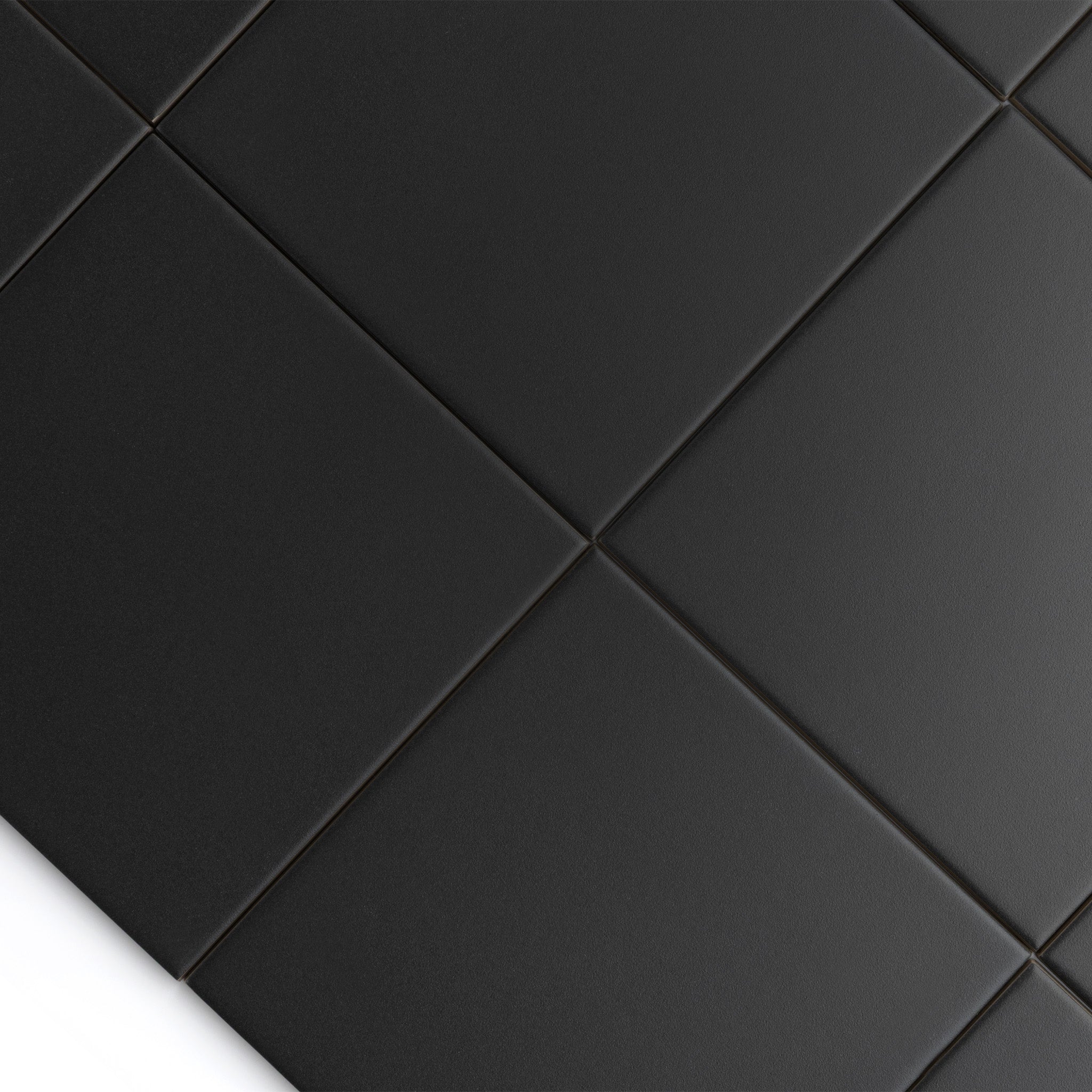 Byron Black Floor Tile