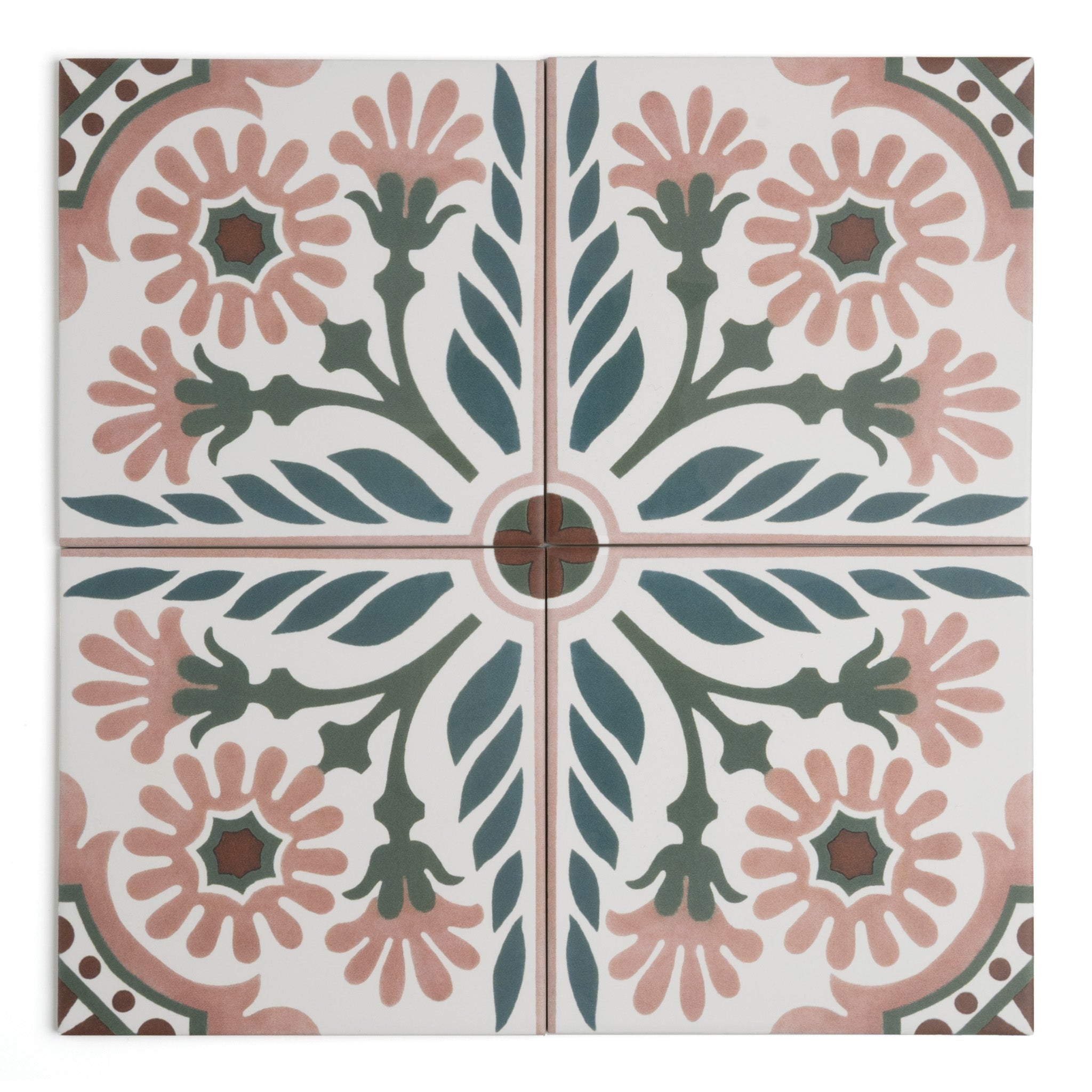 Carnaby Pink Patterned Tile