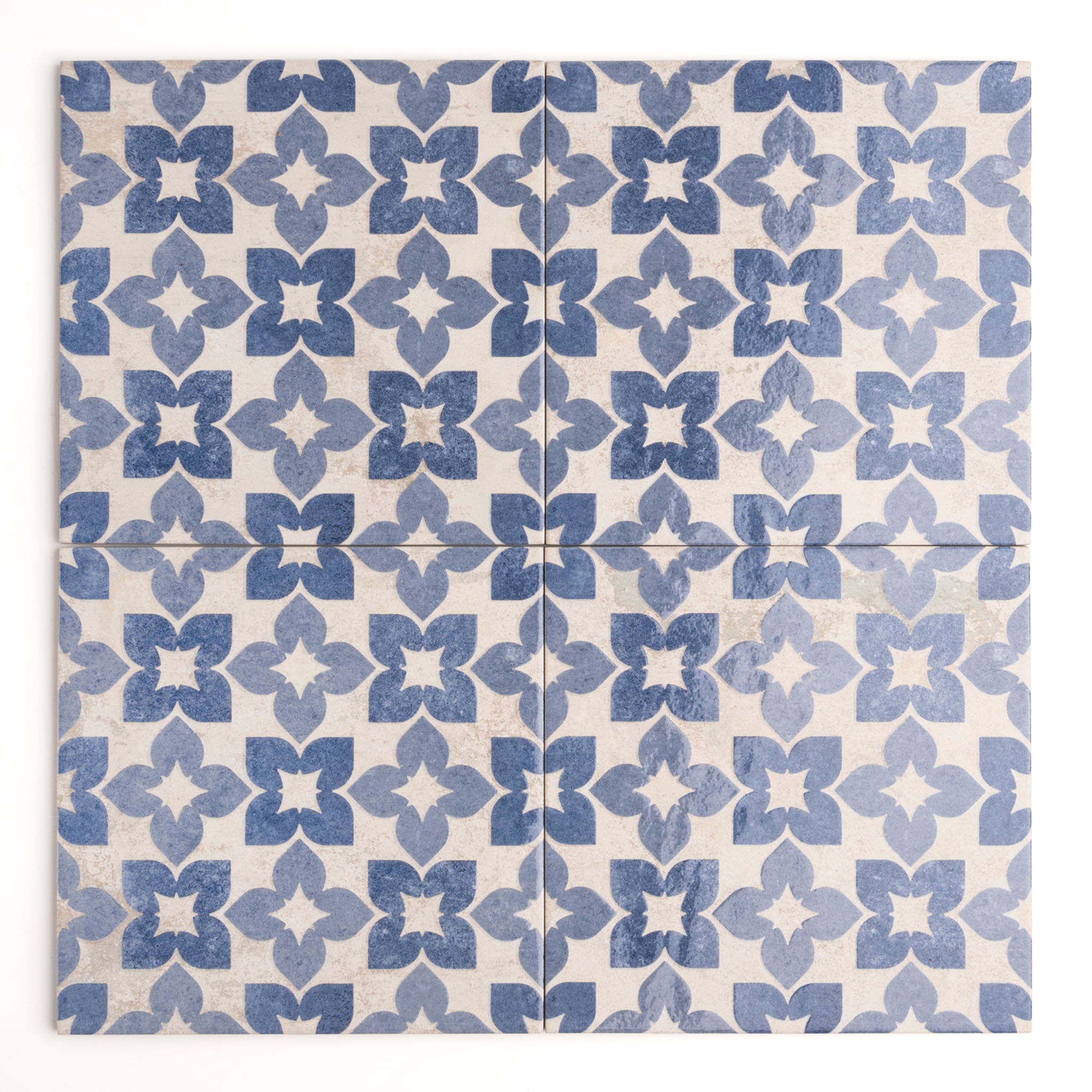Catalina Blue Patterned Tile