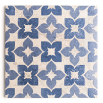 Catalina Blue Patterned Tile