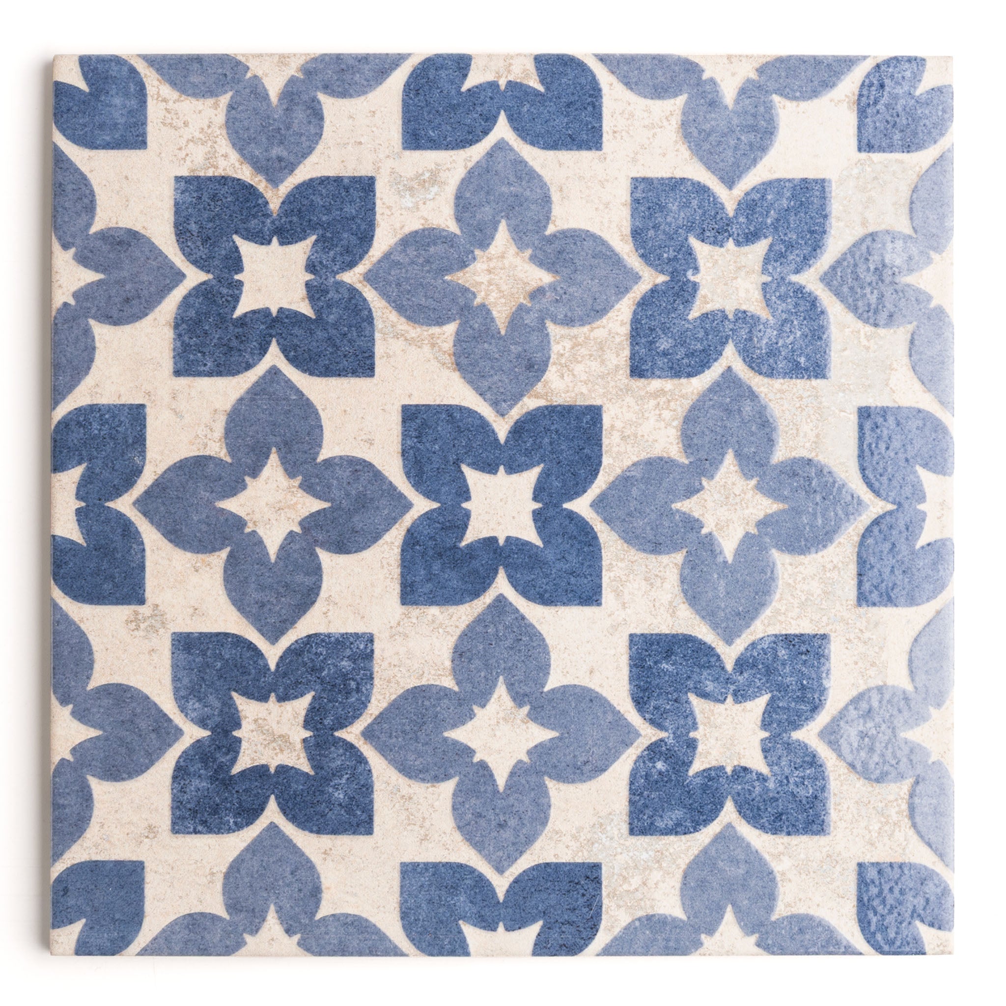 Catalina Blue Patterned Tile