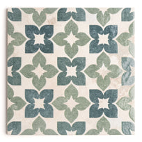 Catalina Green Patterned Tile