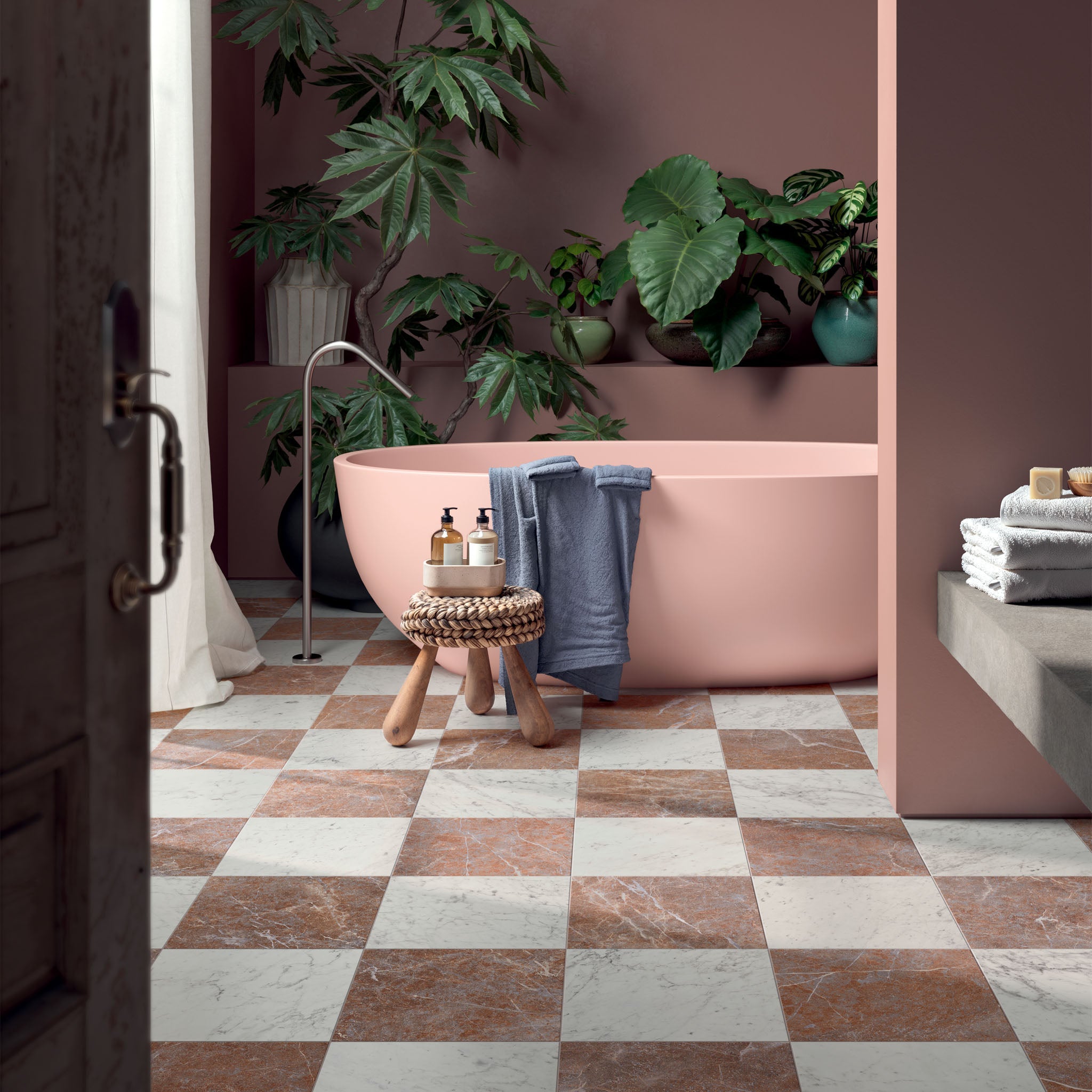 Chelsea Red Mix Tile