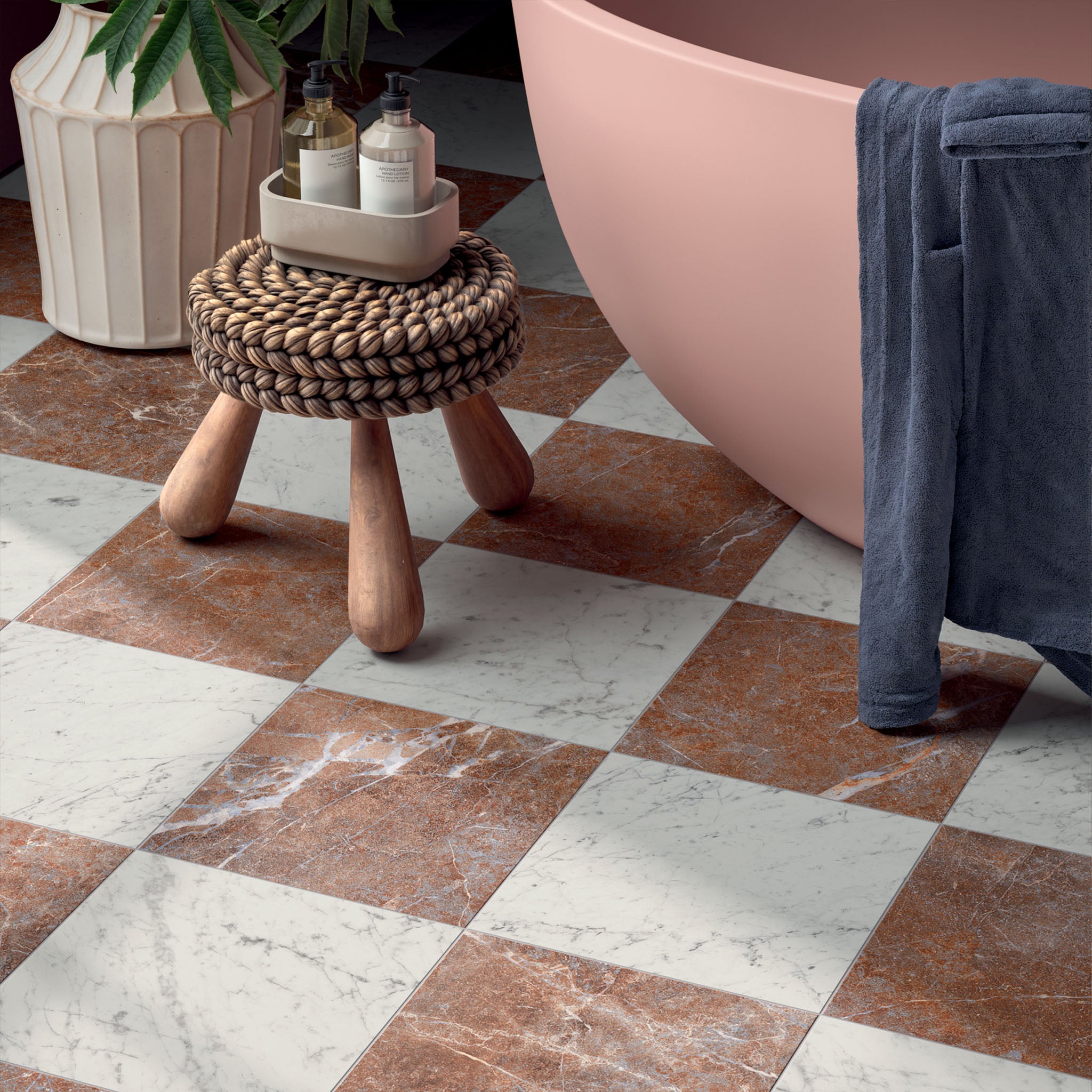 Chelsea Red Mix Tile