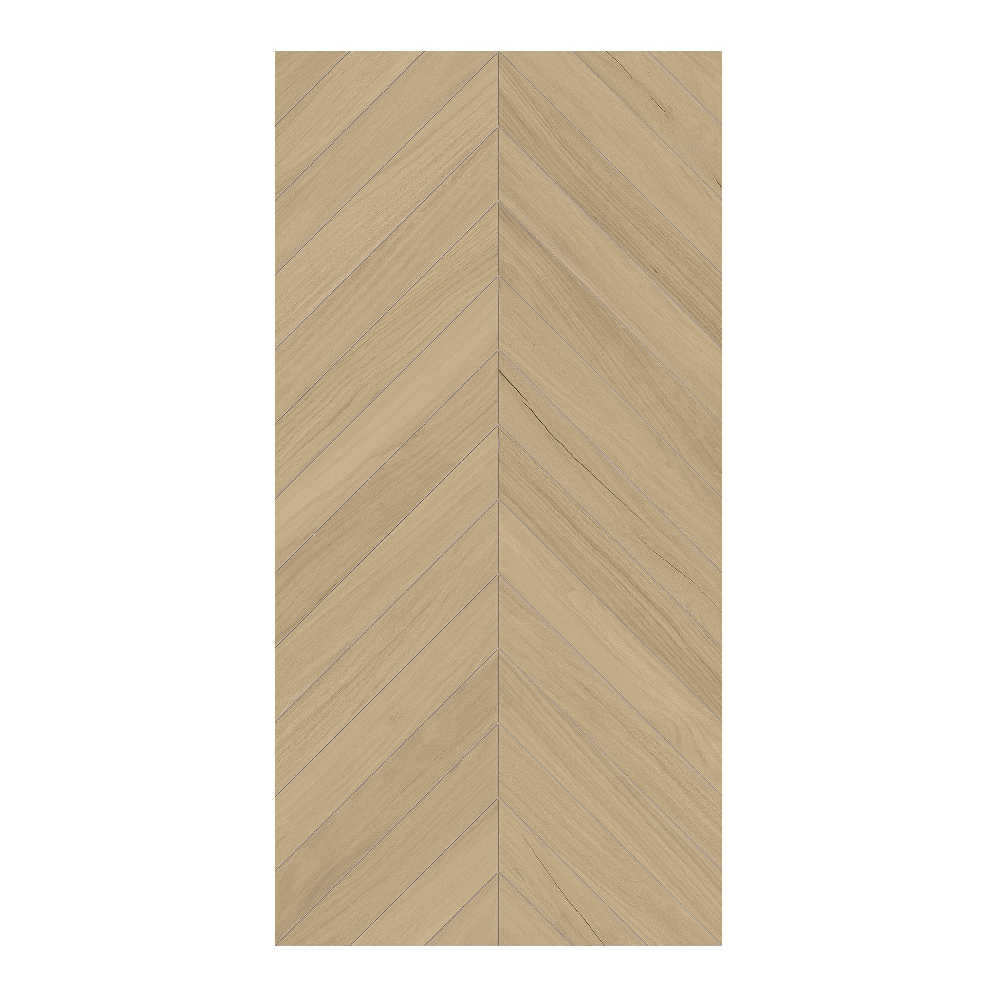 Chevron Oak Wood Effect Tile