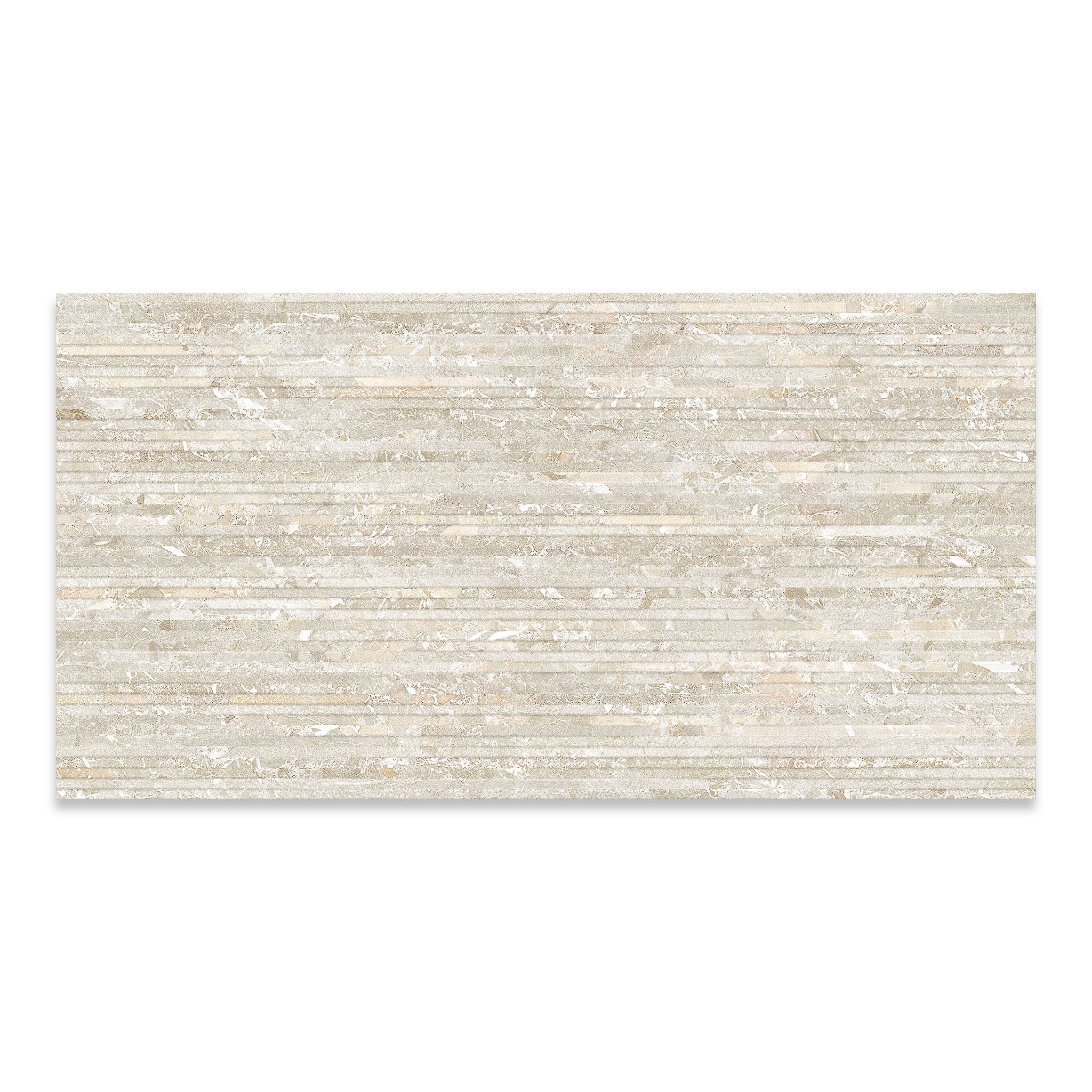 Como Beige Fluted Tile