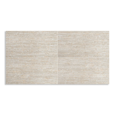 Como Beige Fluted Tile