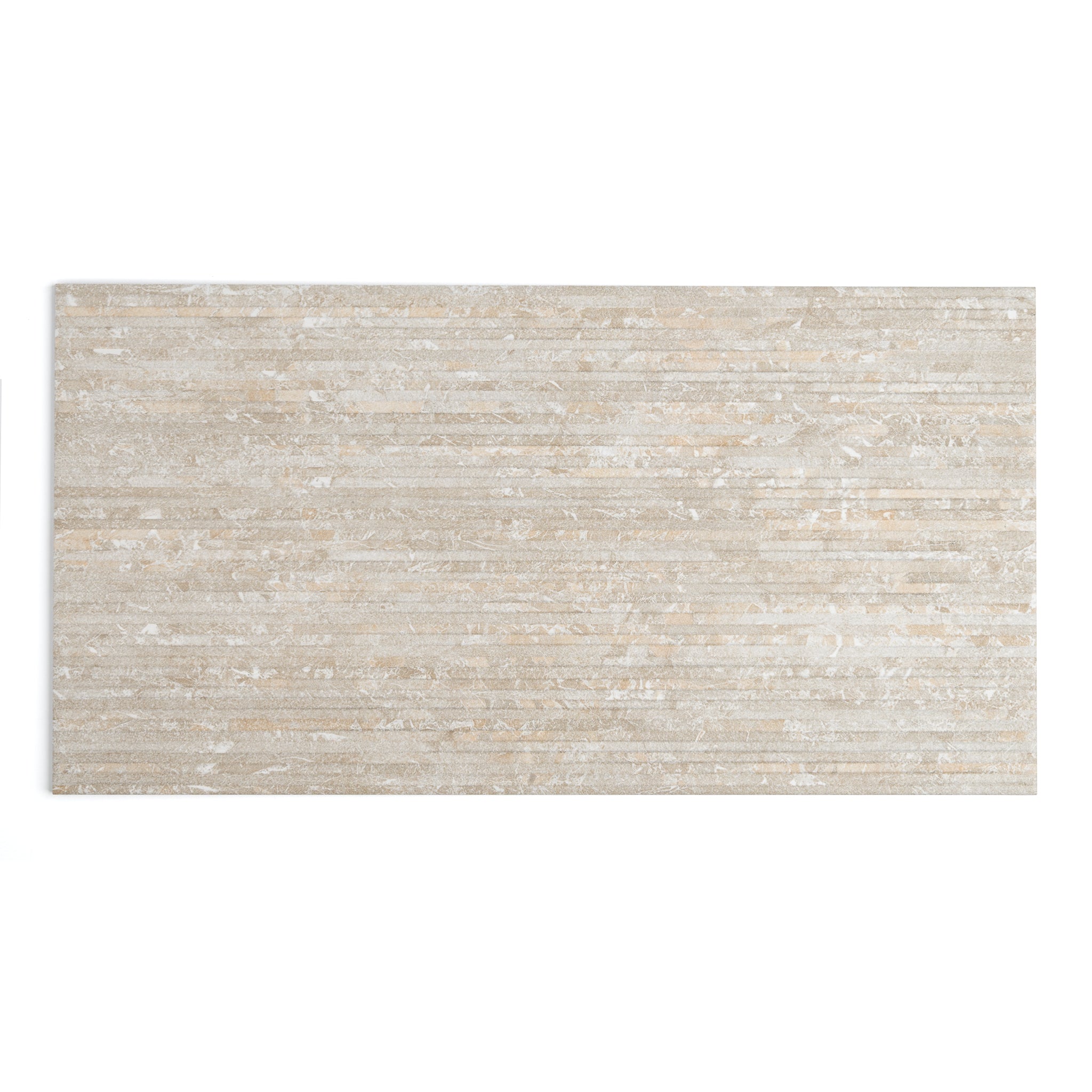 Como Beige Fluted Tile
