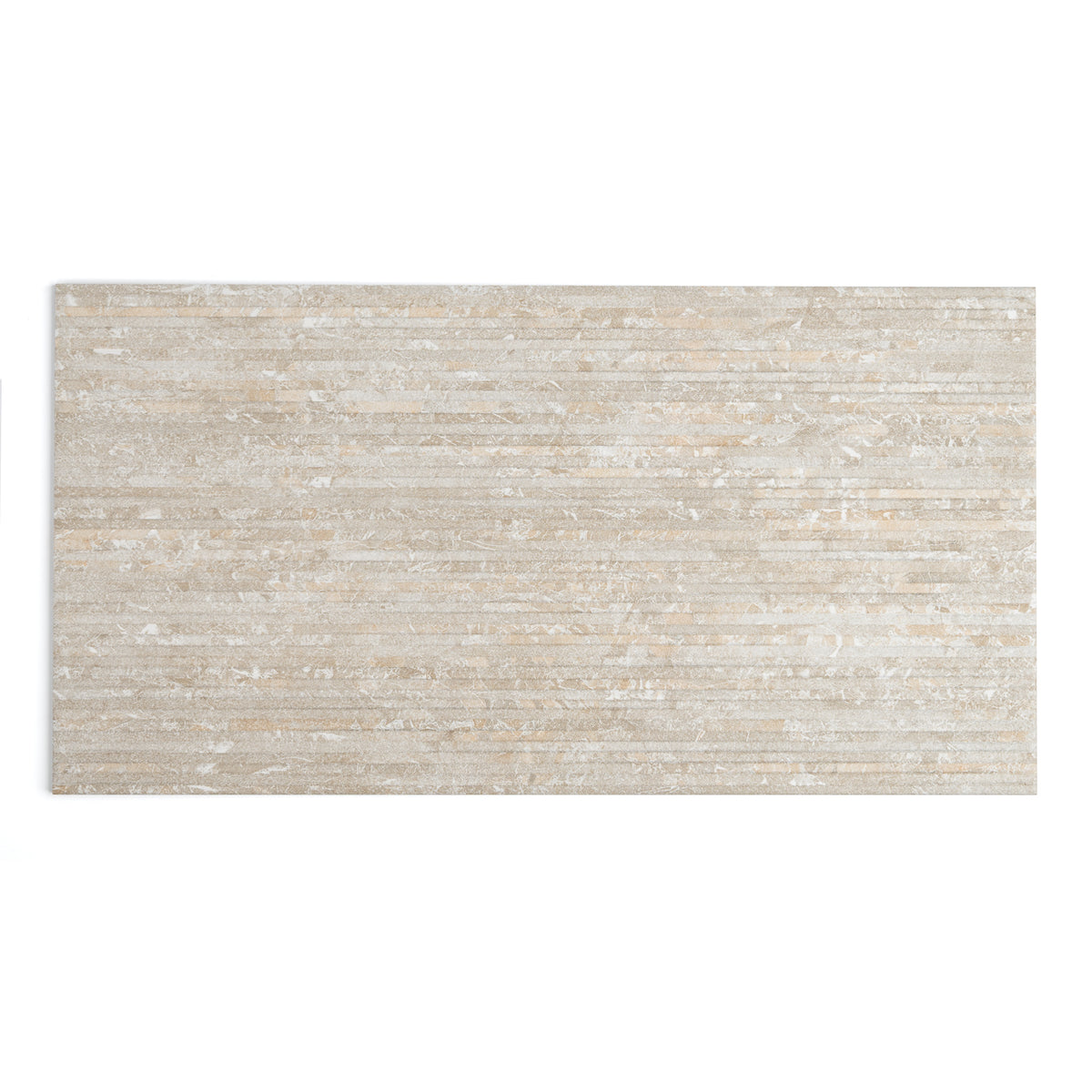 Como Beige Fluted Tile