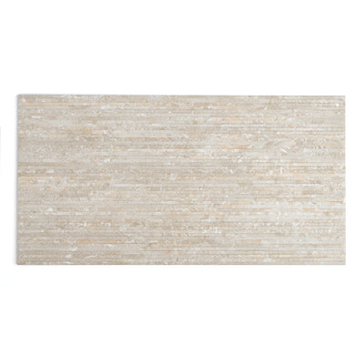 Como Beige Fluted Tile