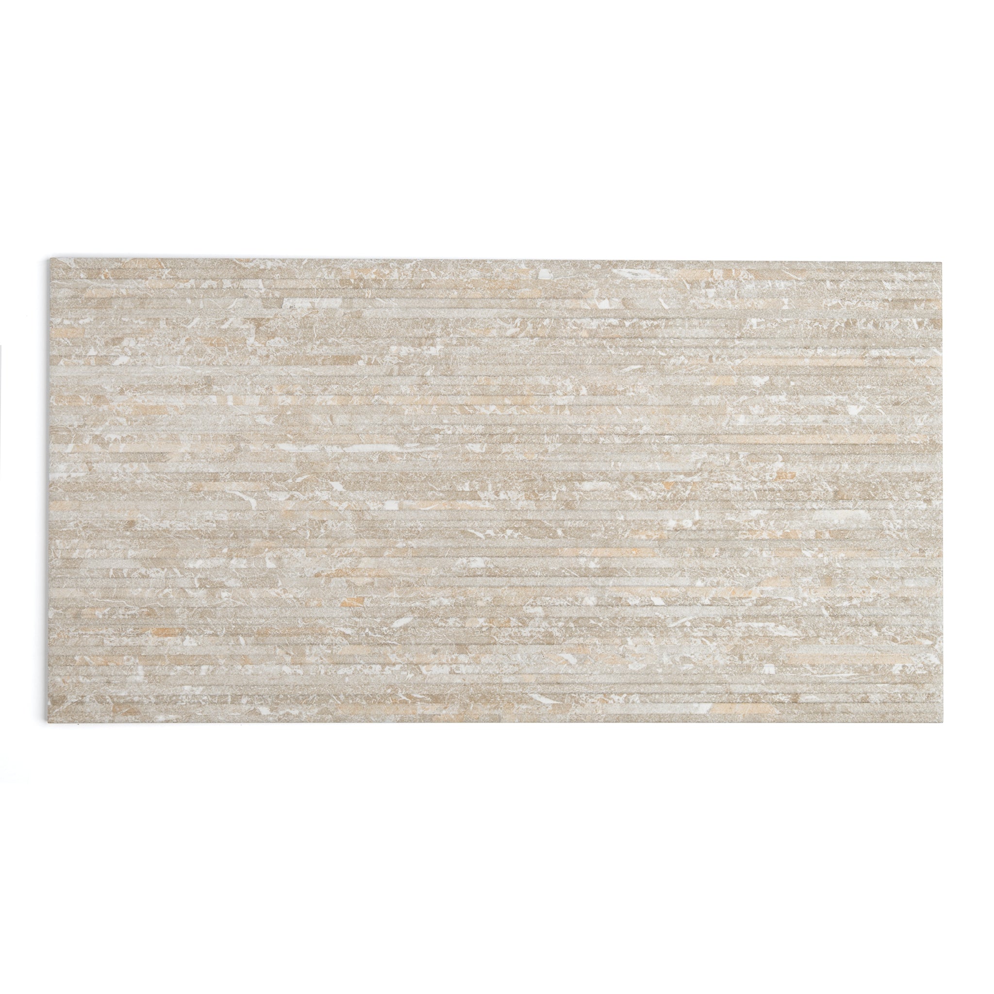 Como Beige Fluted Tile