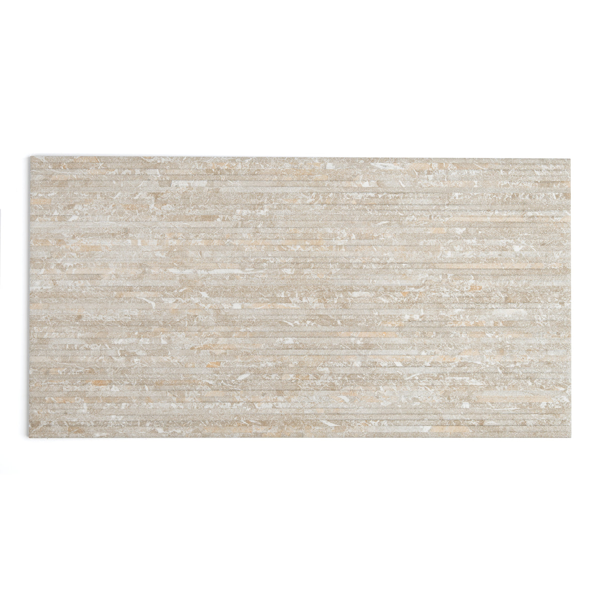 Como Beige Fluted Tile