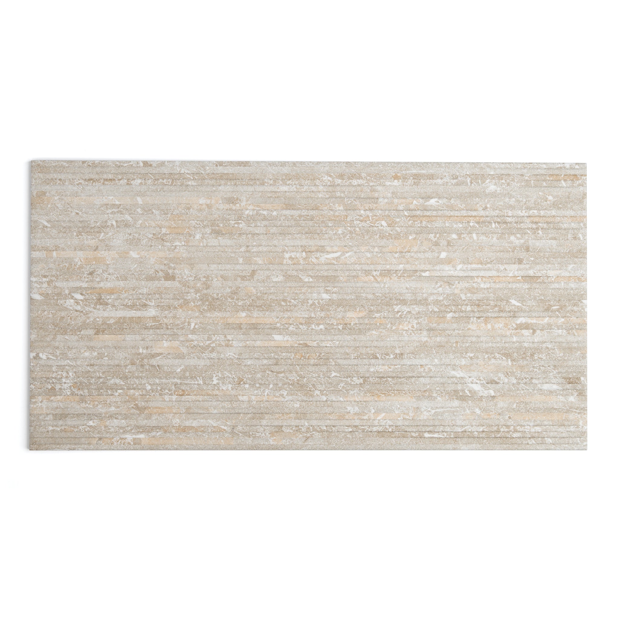 Como Beige Fluted Tile