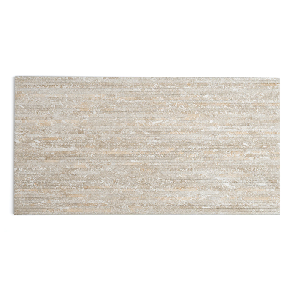 Como Beige Fluted Tile