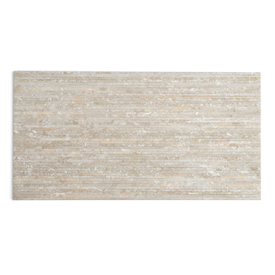 Como Beige Fluted Tile