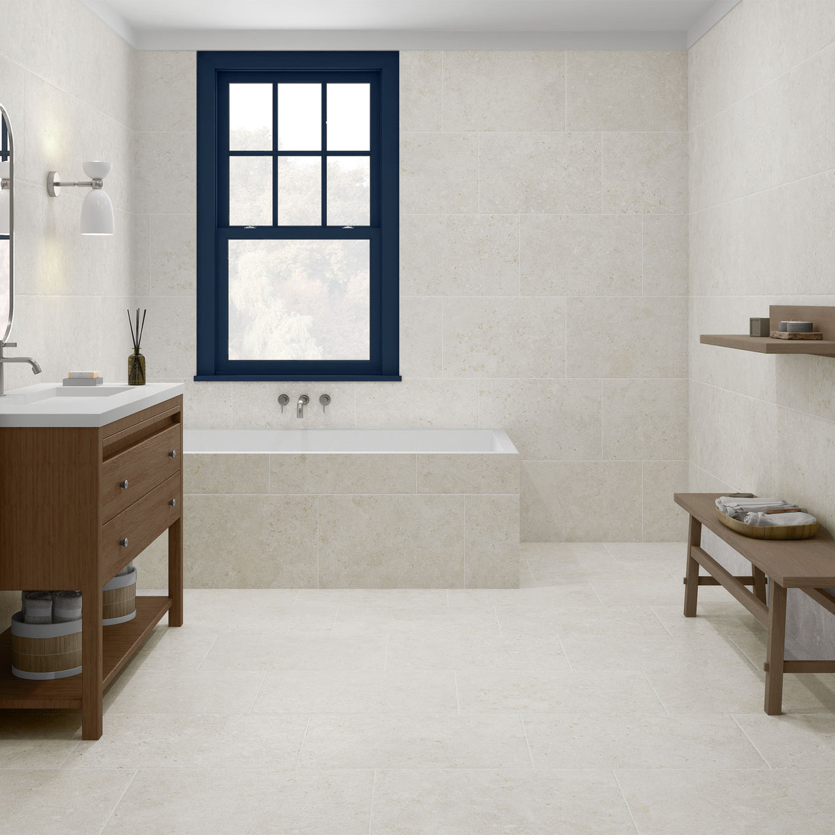 Cotswold Ivory Floor Tile