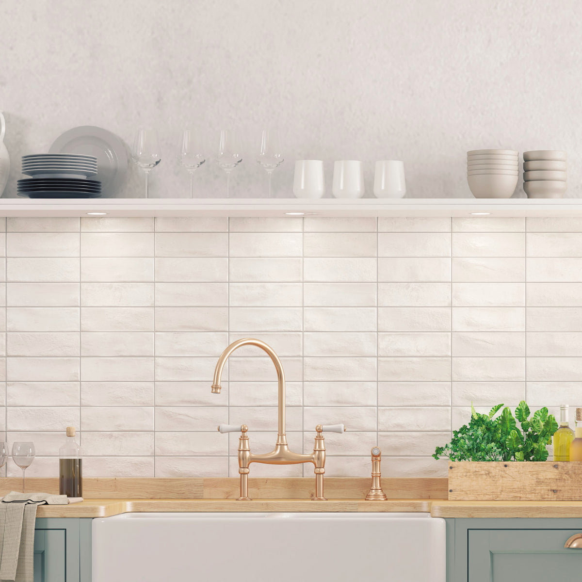 Cottage Pale Wall Tile