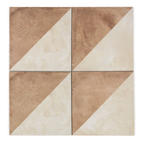 Cotto Triangle Patterned Tile