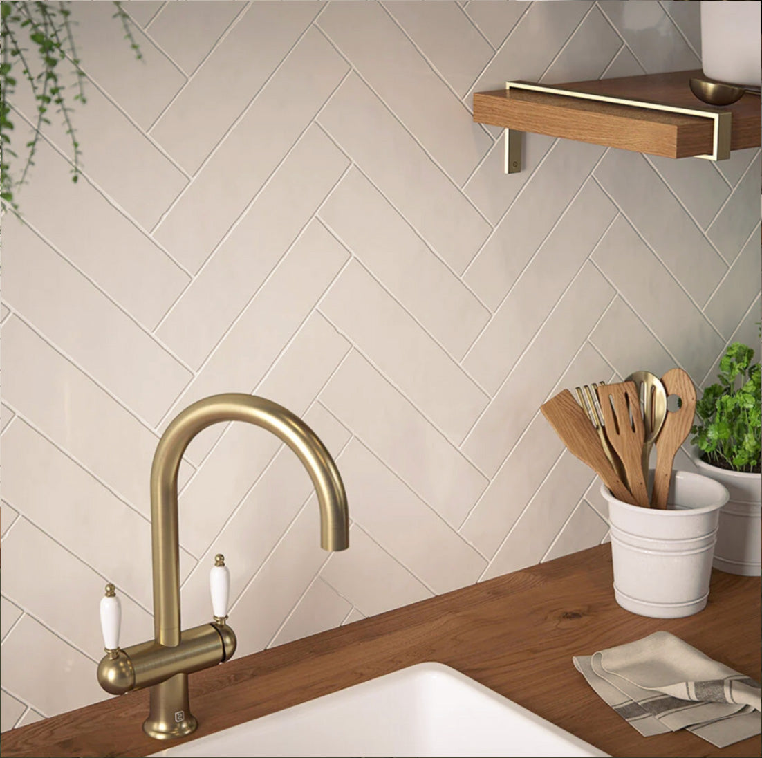 Countrywide Cream Wall Tile