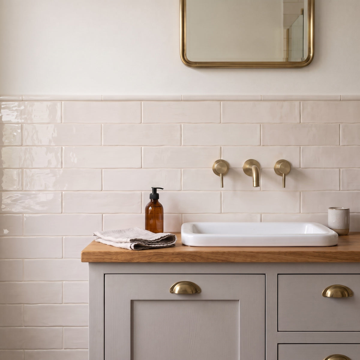 Countrywide Cream Wall Tile