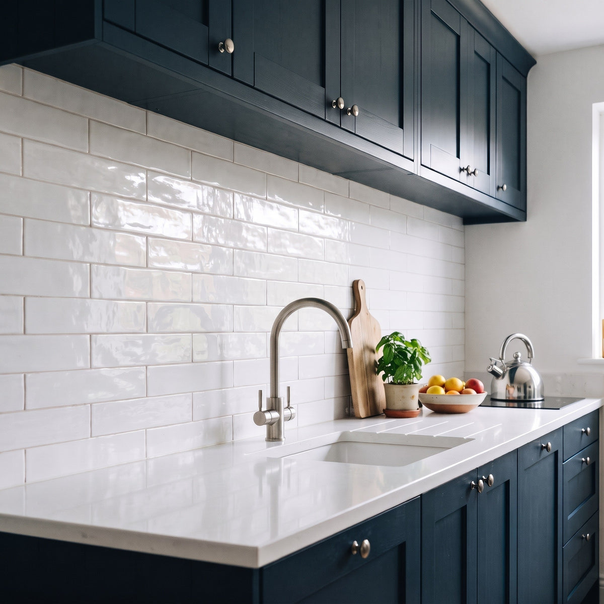 Countrywide White Wall Tile