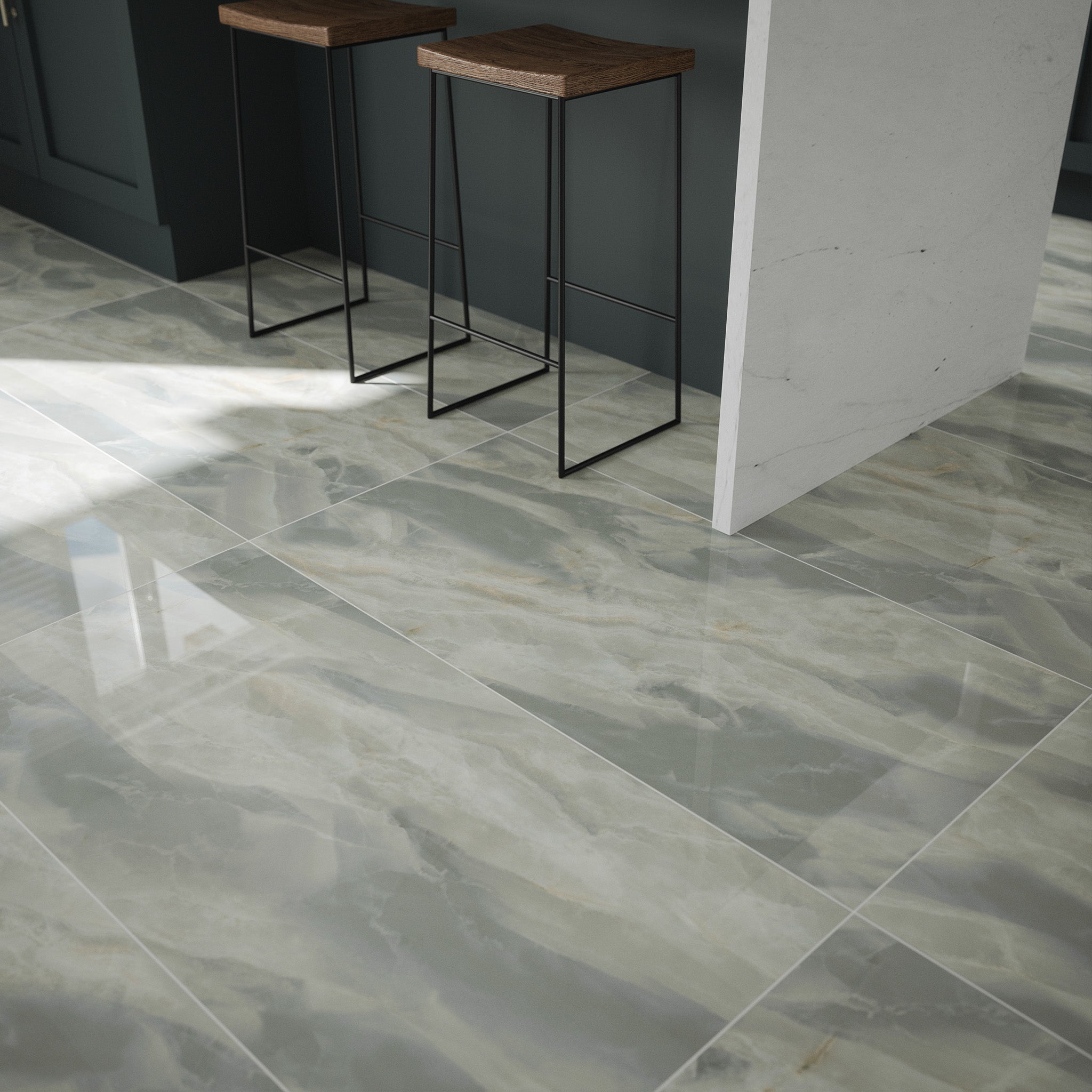 Destiny Emerald Polished Tile