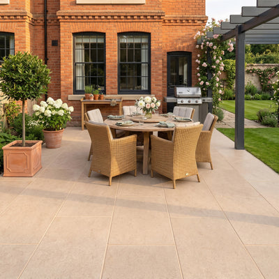 Dijon Limestone 2CM Outdoor Tile