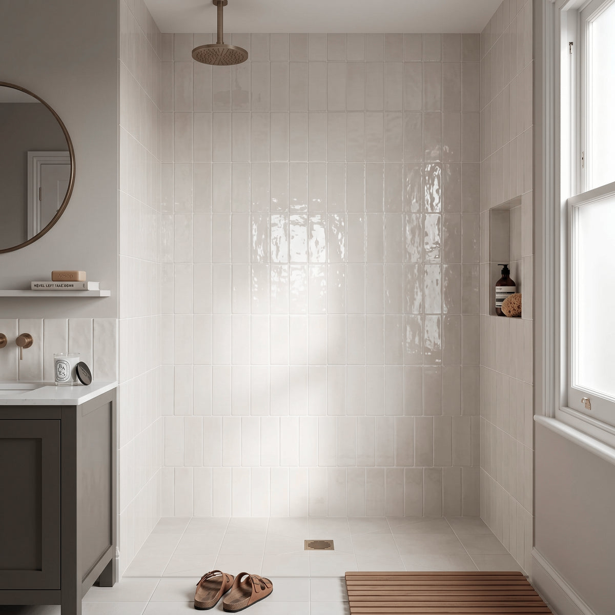 Dolce Vita White Wall Tile