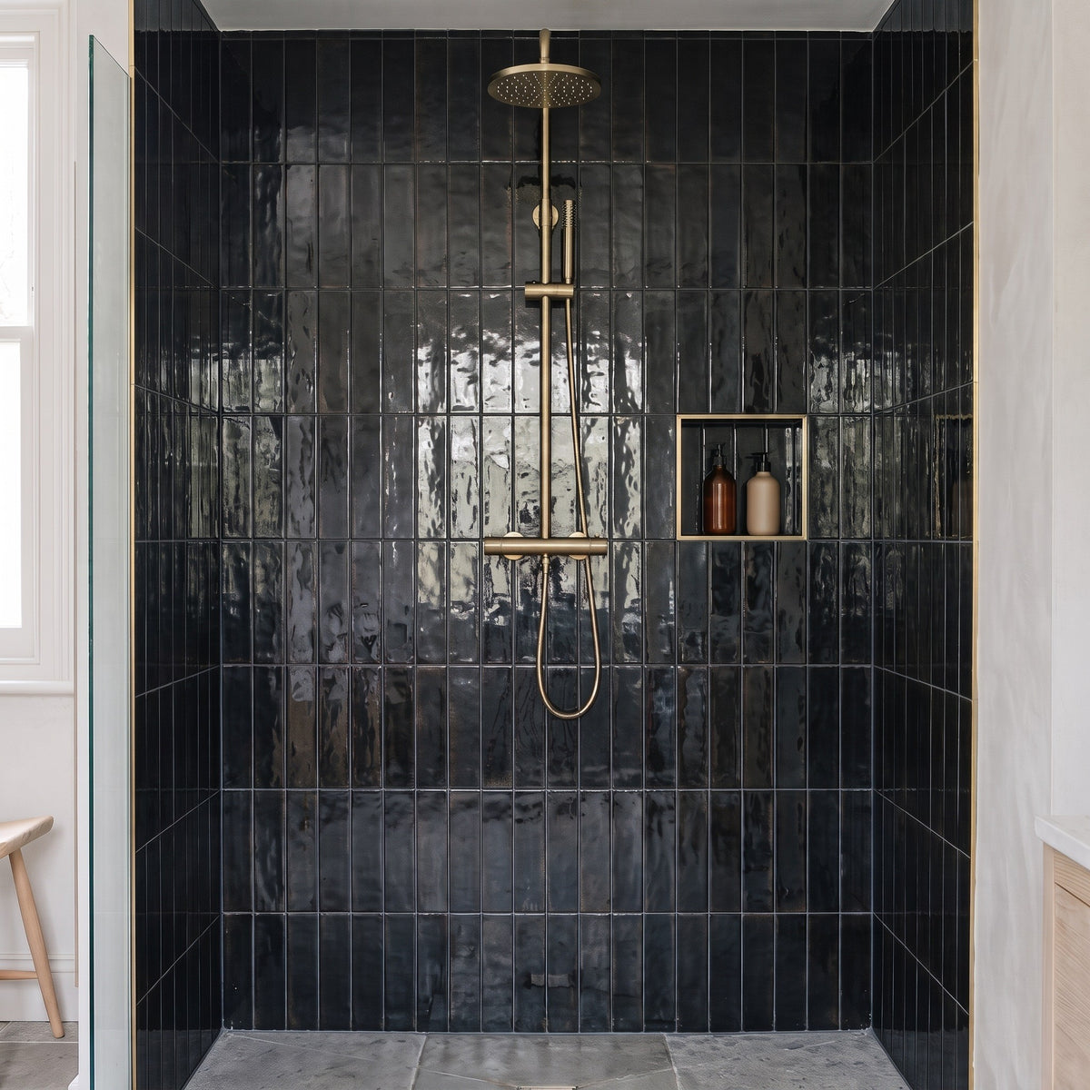 Dwell Black Tile