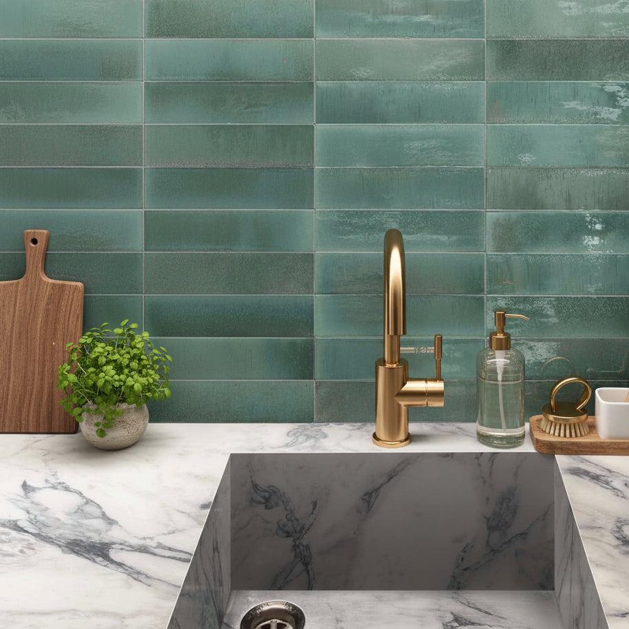 Dwell Turquoise Tile