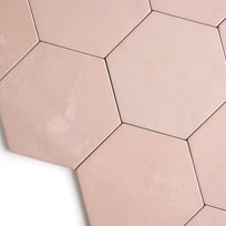 Ella Pink Hexagon Tile