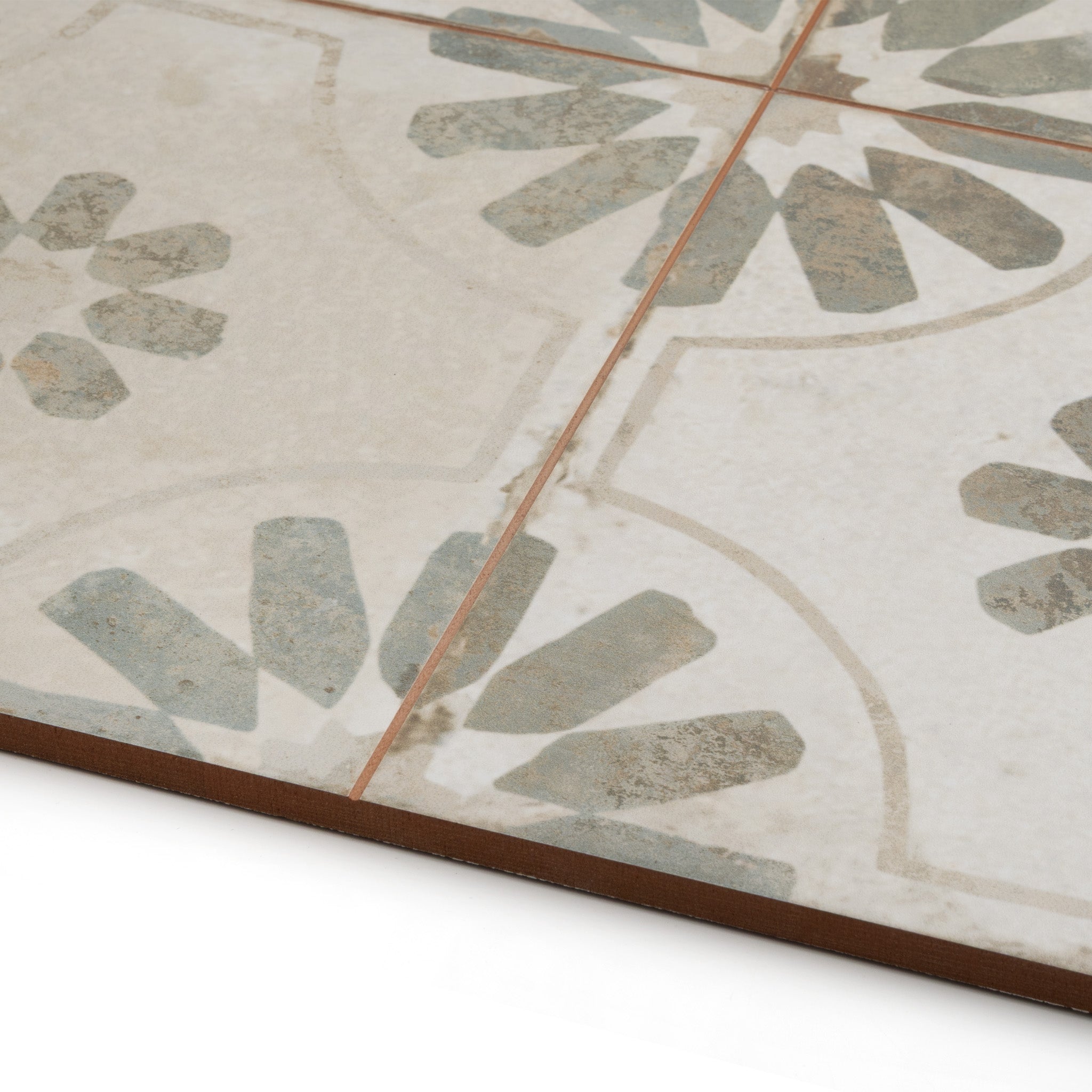 Esme Green Patterned Tile