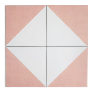 Ezra Pink Patterned Tile