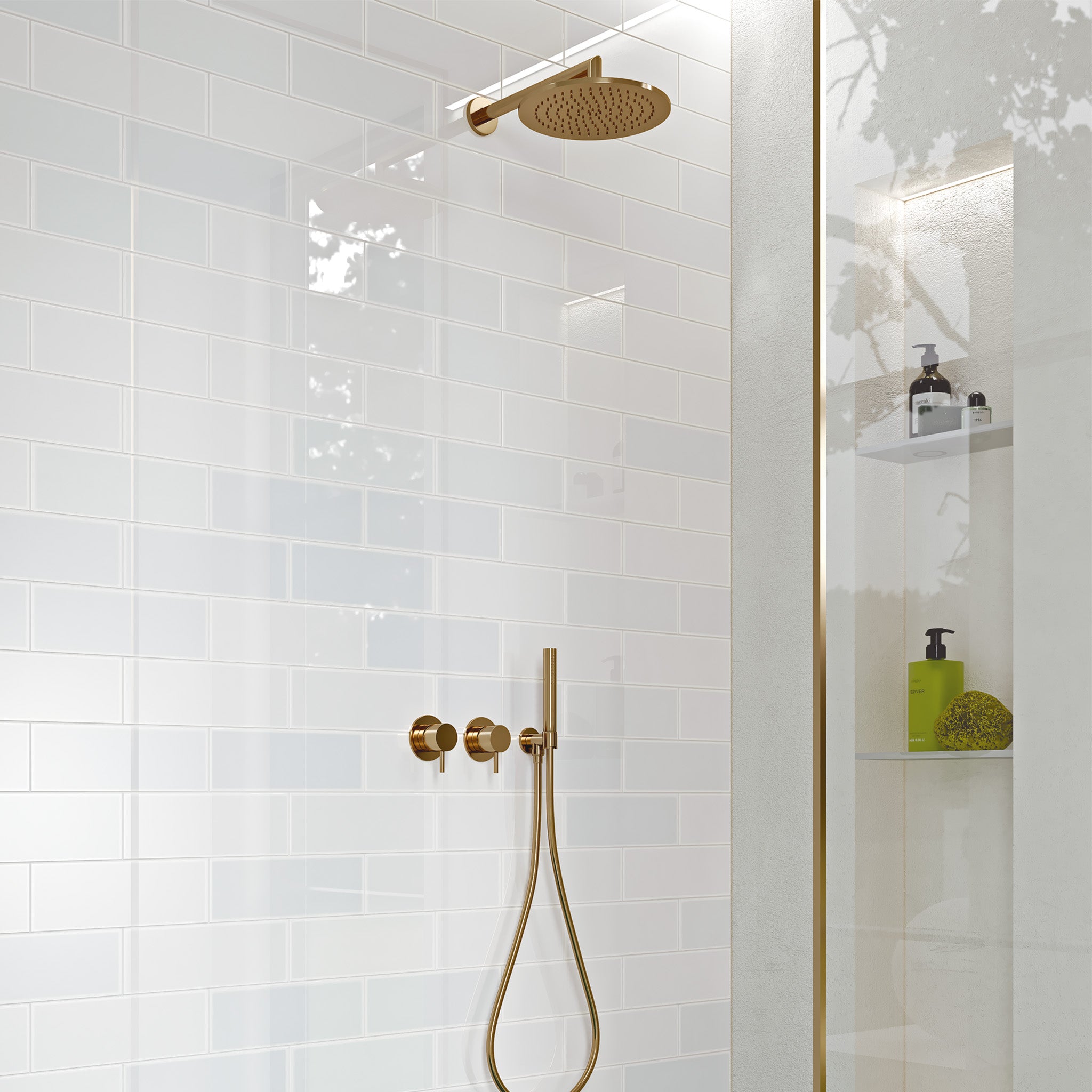 Frame White Wall Tile