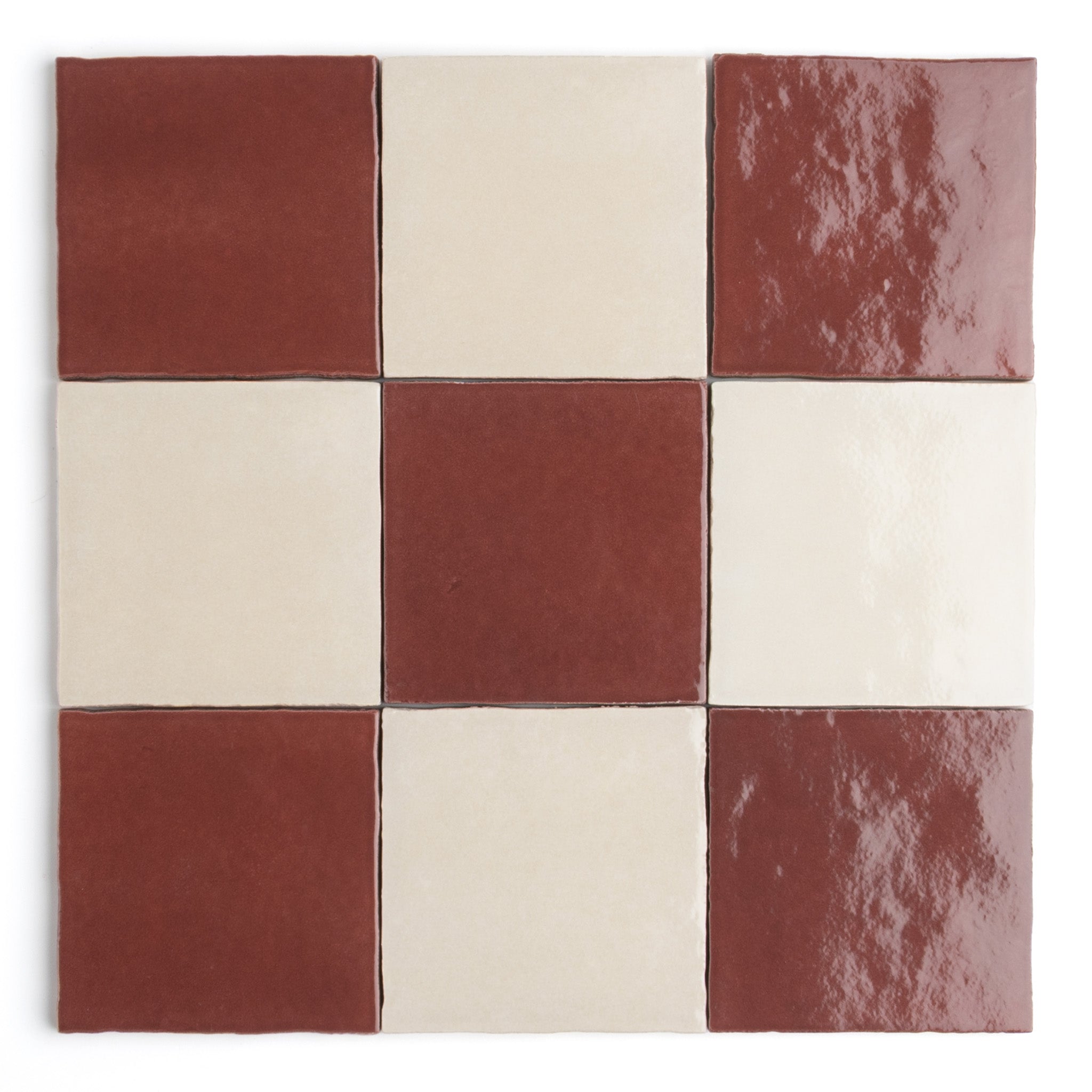 Fez Mix Ruby & Beige Tile