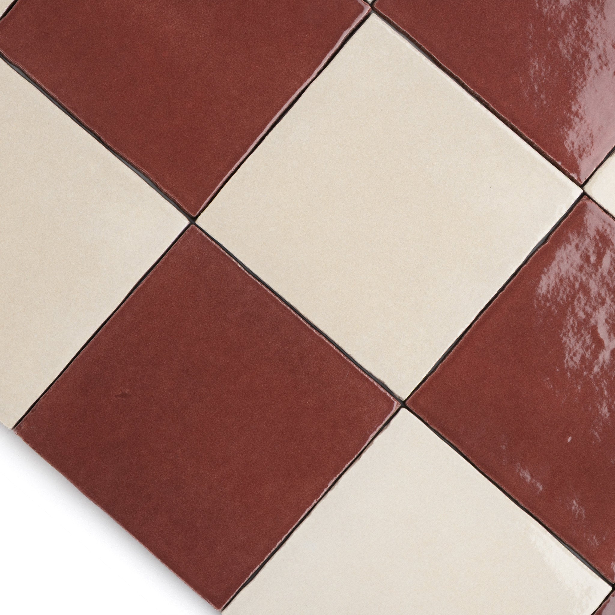 Fez Mix Ruby & Beige Tile
