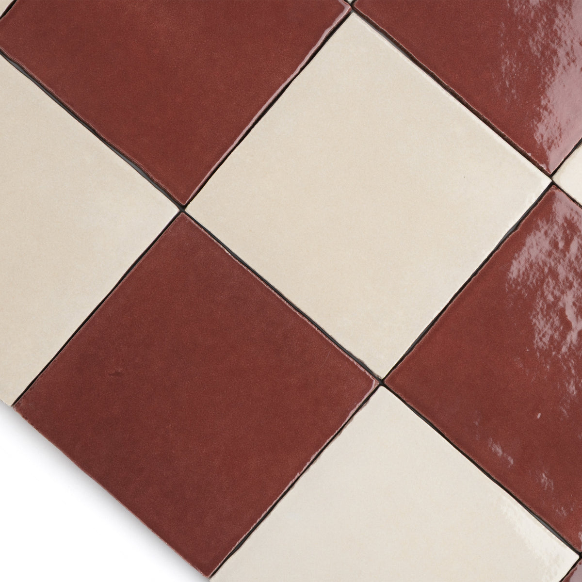 Fez Mix Ruby & Beige Tile