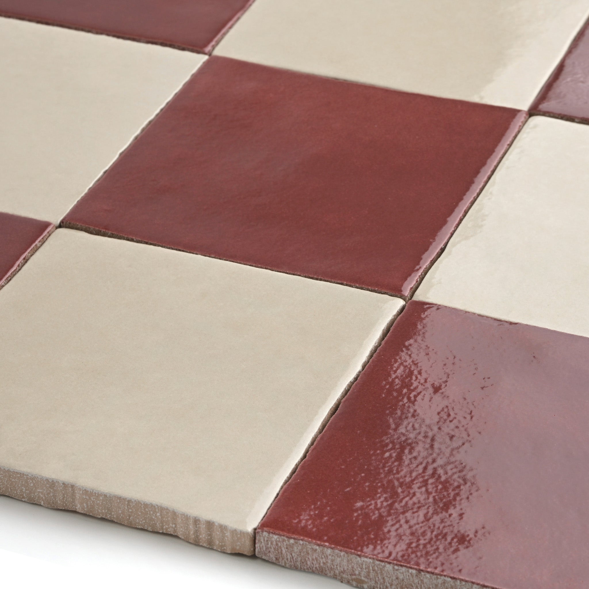 Fez Mix Ruby & Beige Tile
