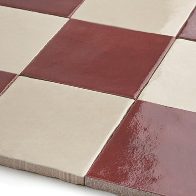 Fez Mix Ruby & Beige Tile