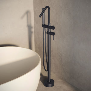 Purity Freestanding Bath Filler With Handshower