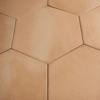 Fireclay Light Hex Tile