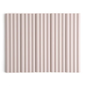 Fluted Pink Decor Wall Tile
