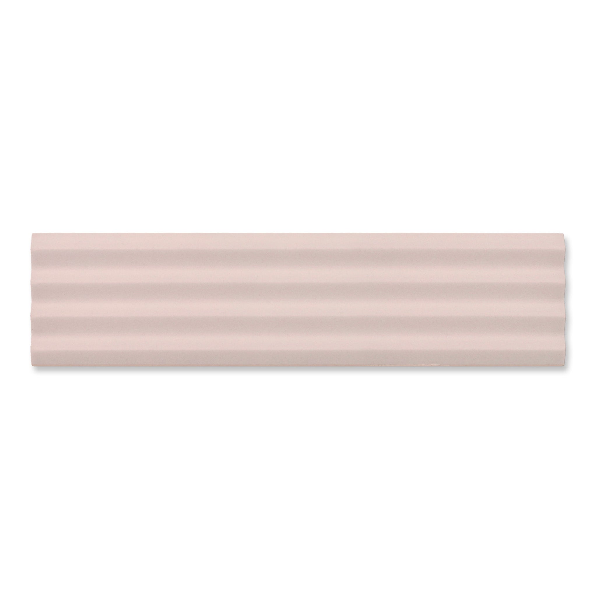 Fluted Pink Decor Wall Tile